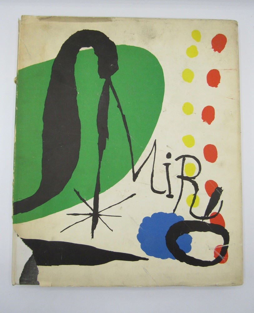Joan Miro His Graphic Work 1958 Harry N. Abrams 11×13” 1st ed Sam Hunter
