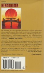 Hiroshima by John Hersey (1989, Vintage/Random House)