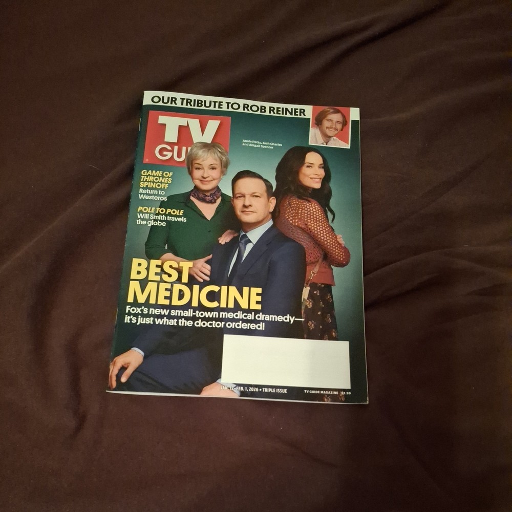 TV Guide Magazine Jan January 12 Feb 1 2026 ROB REINER Tribute The Traitors NEW