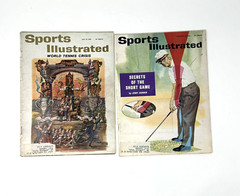 Sports Illustrated 10 x LOT 1956 1961 1963 + SPORT Magazine June 1947 Bob Feller