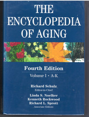 The Encyclopedia of Aging 4th Ed – Gerontology Geriatrics Physiology Nursing