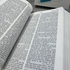 Thomas Nelson Giant Print Holy Bible (NKJV) – Aqua