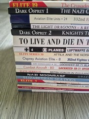 18 Osprey Military history illustrated paperback book LOT mixed series
