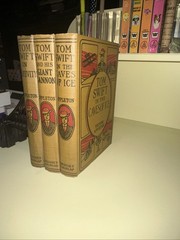 1913 ANTIQUARIAN APPLETON TOM SWIFT VINTAGE BOOKSET GROSSET&DUNLAP HC DECOR BOOK