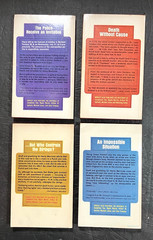 Lot of 4 Sir Henry Merrivale Mysteries Carter Dickson Berkley 1960s Red Edge PBs