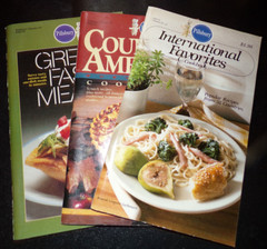 Pillsbury Recipe Cookbooks Booklets 1983 thru 1999 Varied Titles Lot of 6- Good