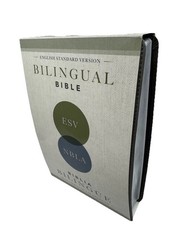 ESV/NBLA, Bilingual Bible, Leathersoft, Grey/ ESV/NBLA, Biblia Bilingüe,…