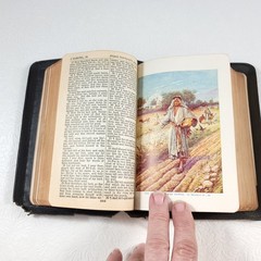 Holy Bible Pronouncing National Bible Press Undated Leather Authorized KJV