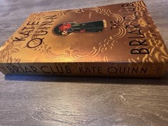 The Briar Club Kate Quinn Hardcover Dust Jacket Historical Fiction Gold Novel