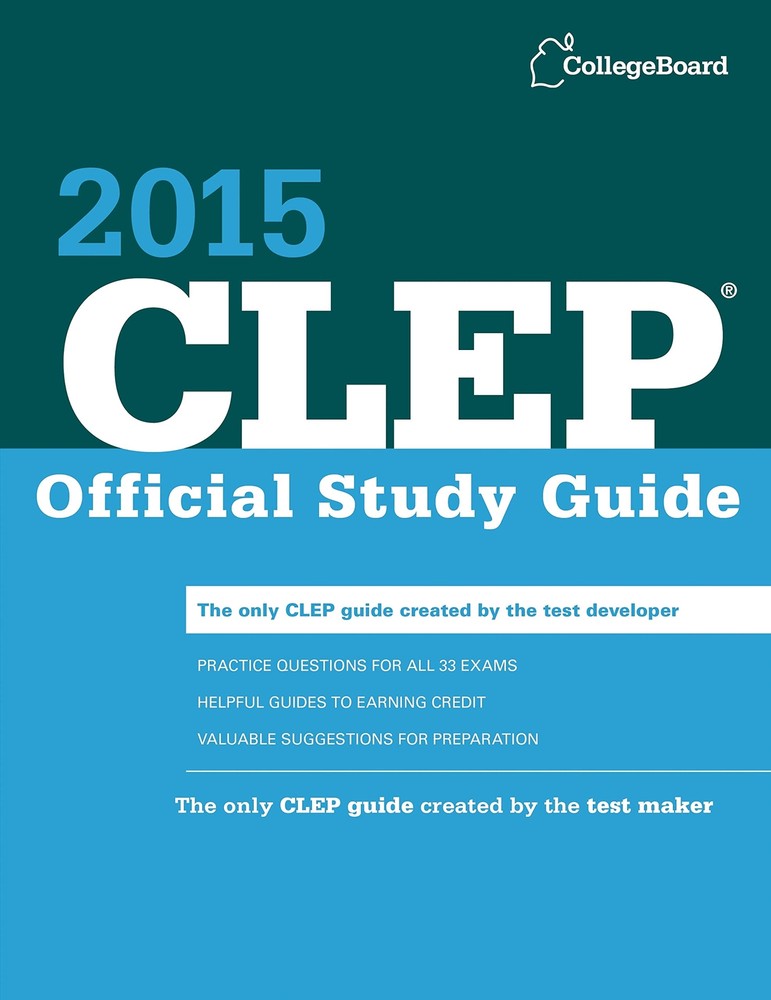 CLEP Official Study Guide 2015 – The College Board – Paperback – Acceptable
