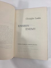 Unseen Enemy Christopher Landon 1957 Book Club Edition Ellen Raskin Doubleday