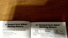 SNAPPER DEALER PRODUCT GUIDE FOR 2008 **PRICES, SPECS OF FULL LINE 76 PAGES