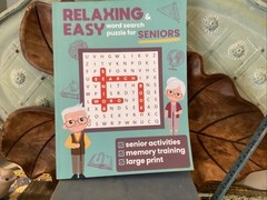 relaxing and easy word search for seniors Large Print Memory Care 50 Puzzles