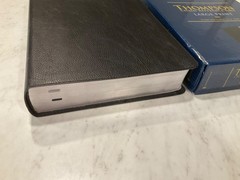NIV Thompson Chain Reference Bible 2022 Large Print Black Bonded Leather