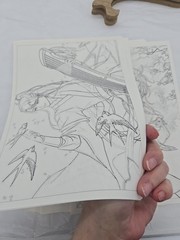 ACG Anime Coloring Book – 24 Loose Pages Color Pencil or Artist Choice SEE PICS