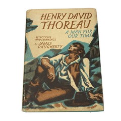 Henry David Thoreau: A Man for Our Time by James Daugherty 1967 1st Publication