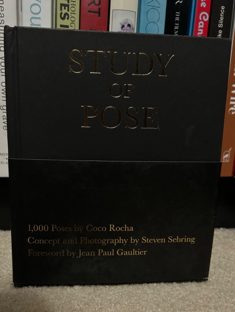 STUDY OF POSE hardcover 1,000 Poses PHOTO BOOK Coco Rocha Steven Sebring ballet