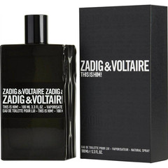 This Is Him! by Zadig & Voltaire Cologne EDT 3.3 / 3.4 Oz New in Box