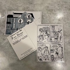 Fun Home by Alison Bechdel. Uncorrected Proof, First Run. Plus 3 postcards!