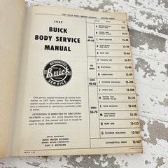 Vintage 1957 Buick Maintenance Chassis Body Service Manuals Lot 3 PB Canada