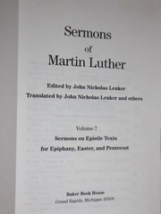 Sermons of Martin Luther (8 Volume Set Lot Complete) HC – Baker Book