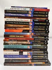 24 Andrew Wommack Books Christian Living Charismatic Evangelist God Faith Jesus