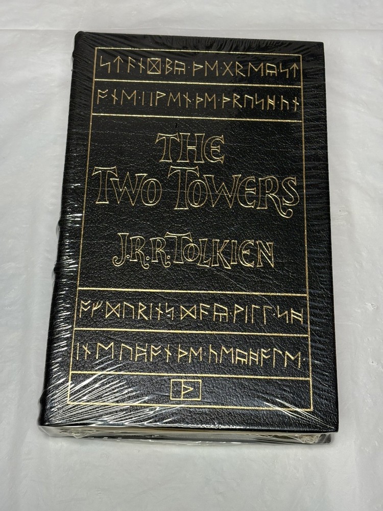 The Two Towers JRR Tolkien Easton Press Leather Lord Rings Hobbit Sealed