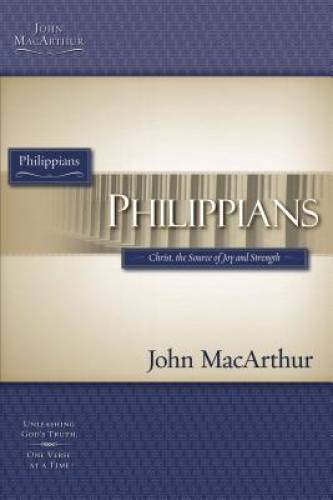 Philippians (MacArthur Bible Studies) – Paperback By MacArthur, John F. – GOOD