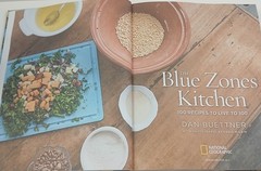 Blue Zones Kitchen : 100 Recipes to Live To 100 by Dan Buettner – Hardcover 2019