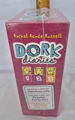 Dork Diaries Hardcover Box Set Books 1-3 Rachel Renee Russell NEW SEALED 3 Books