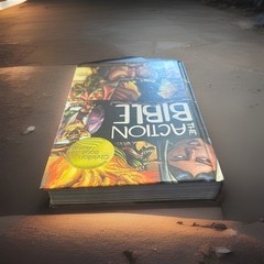 The Action Bible: GOD’S Redemptive Story by Sergio Cariello (English) Hardcover