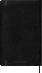 Classic Notebook, Soft Cover, Large (5″ x 8.25″) Squared/Grid, Black, 240 Pages