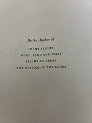 The Little Prince by Antoine De Saint Exupery Harcourt Brace and Company HBDJ