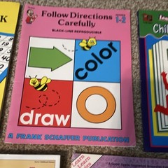Teacher Created Materials Lot 5 PB Activity Books Ages 4-8