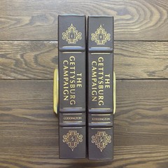 Easton Press The Gettysburg Campaign 1997 Coddington Vols I & II Leather Bound