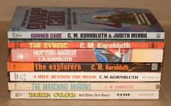 C. M. KORNBLUTH Lot 7 1950s Classic Sci-Fi PBs 3 Novels & 4 Collections VGC!