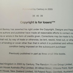 Banksy Wall and Piece Hardcover Art Book 8.3×8.5in All Color 207 Pages