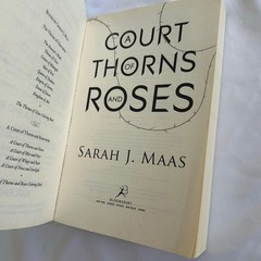 A Court Of Thorns And Roses Sarah J. Maas Paperback Oop