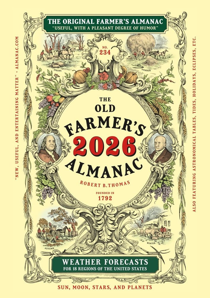 2026 Old Farmer’s Almanac Easy to Read Edition – Almanac, Old Farmer’s – Goo…