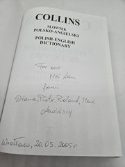 Collins Polish- English Dictionaries Slownik Angielsko-Polski Polsko-Angielski