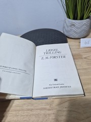 E. M. Forster by Lionel Trilling 1980 Hardcover Dust Jacket Ex Library