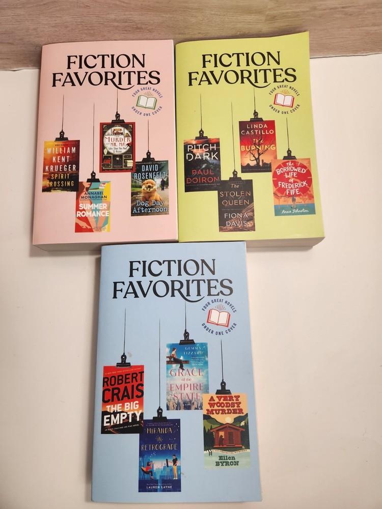 Fiction Favorites by Reader’s Digest Mystery Romance Novel Set Vol: 404 405 406