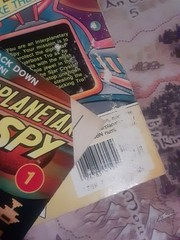 4 Be An Interplanetary Spy Bantam book lot. 1,4,5,6. All have cover wear, dirty