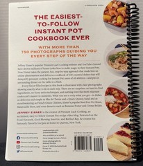 1 Lot of 2 “Party in an Instant Pot” & “Step By Step by Instant Pot” Cookbooks