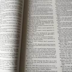 „Elvis His Life From A to Z” Hardcover 620 pages By Fred Worth Steve Tamerius