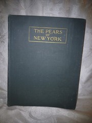 THE PEARS OF NEW YORK U.P. Hedrick 80 color plates 1921 First Ed