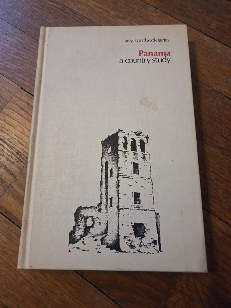 AREA HANDBOOK SERIES PANAMA A COUNTRY STUDY 1981 DA PAM 550-46 Hardback