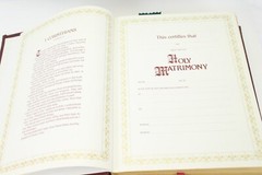 Holy Bible NKJV Red Family Edition Leather1985 Nelson 255BGCE 11.5×8.5×2 Inches