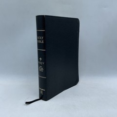 NRSV New Revised Standard Version Premium Bible Black Bonded Leather Abingdon