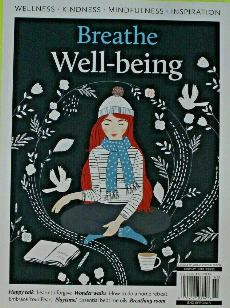 BREATHE Well-Being Issue -Wellness Kindness Mindfullness Inspiration- Happy Talk